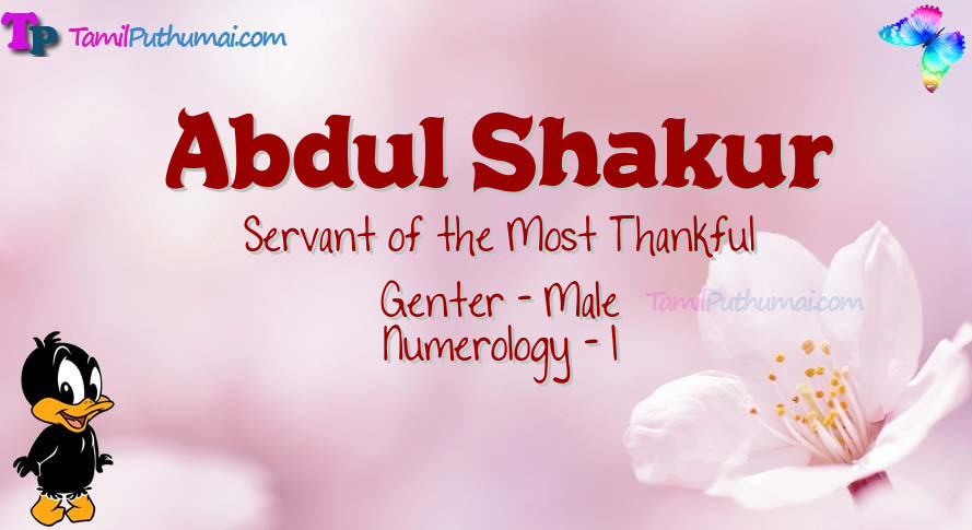 Abdul-Shakur-babyname-meaning