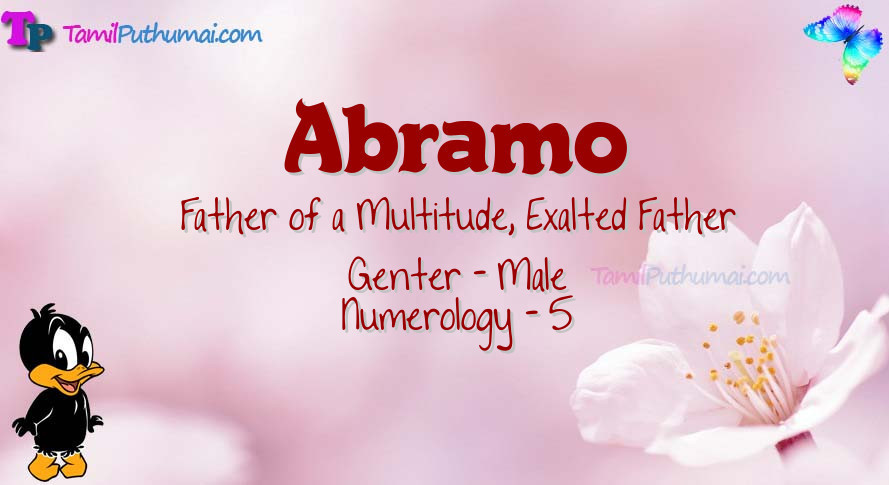 Abramo-babyname-meaning