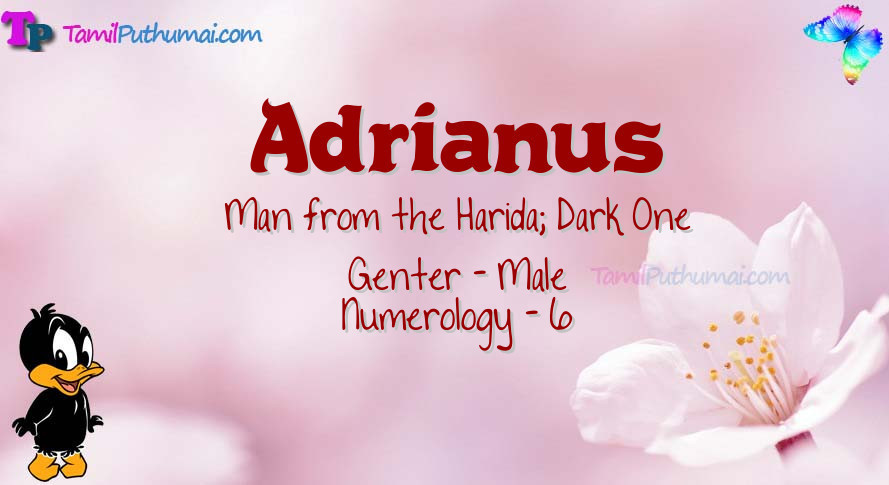 Adrianus-babyname-meaning