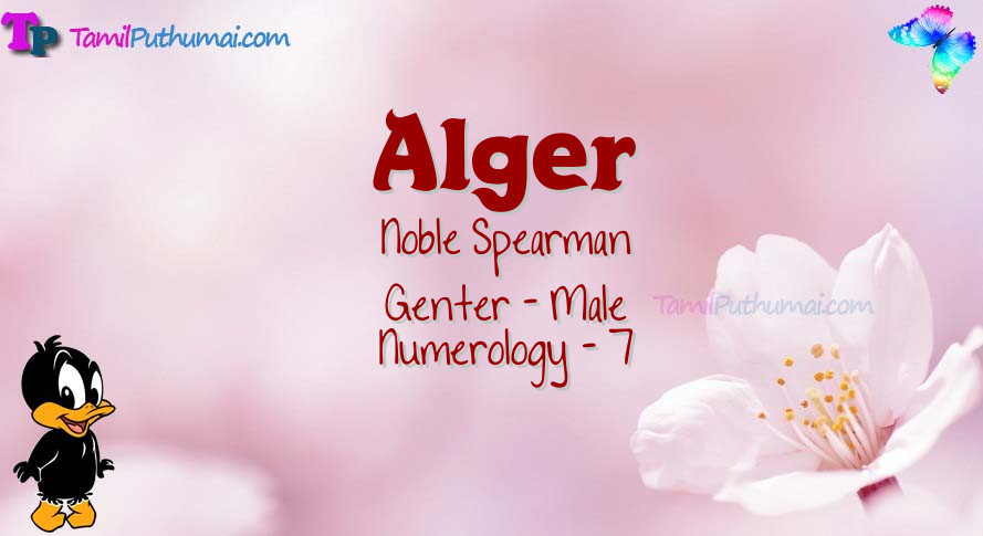 Alger-babyname-meaning