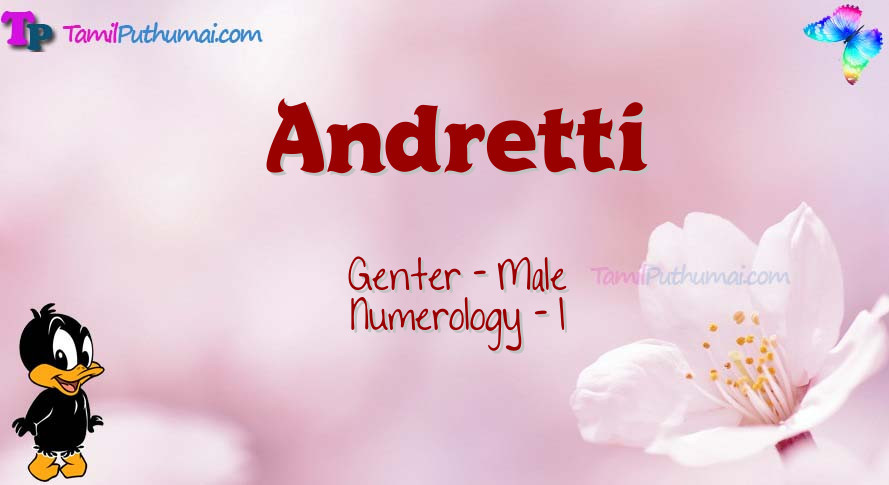 Andretti-babyname-meaning