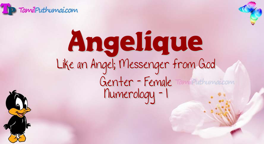 Angelique-babyname-meaning
