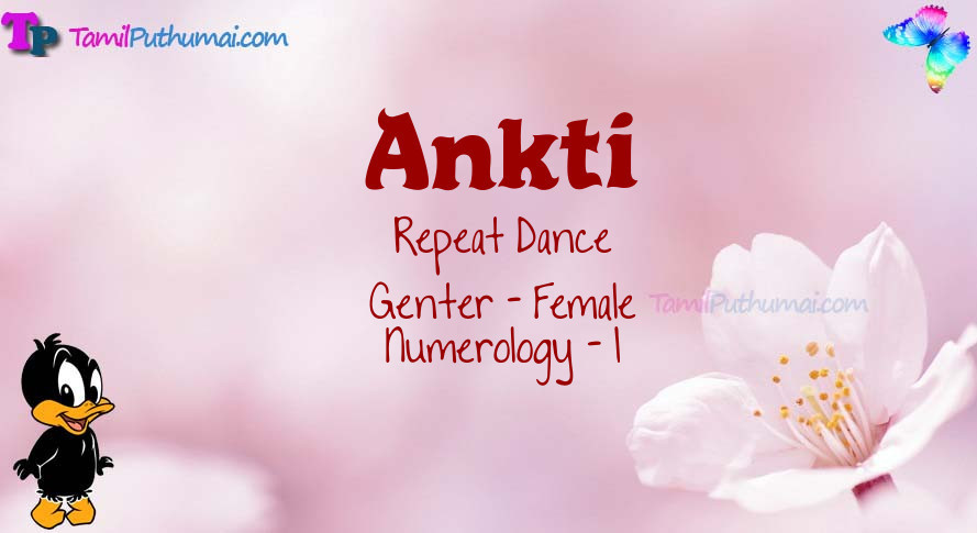 Ankti-babyname-meaning