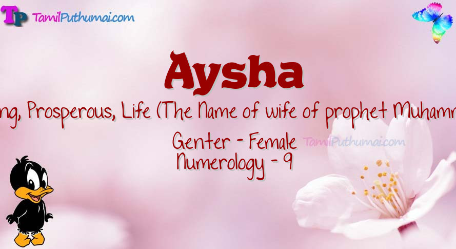 Aysha-babyname-meaning