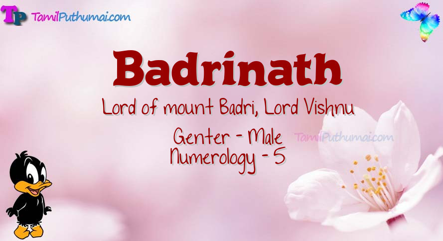 Badrinath-babyname-meaning