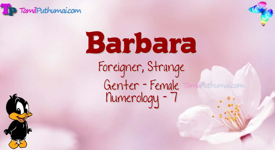 Barbara-babyname-meaning