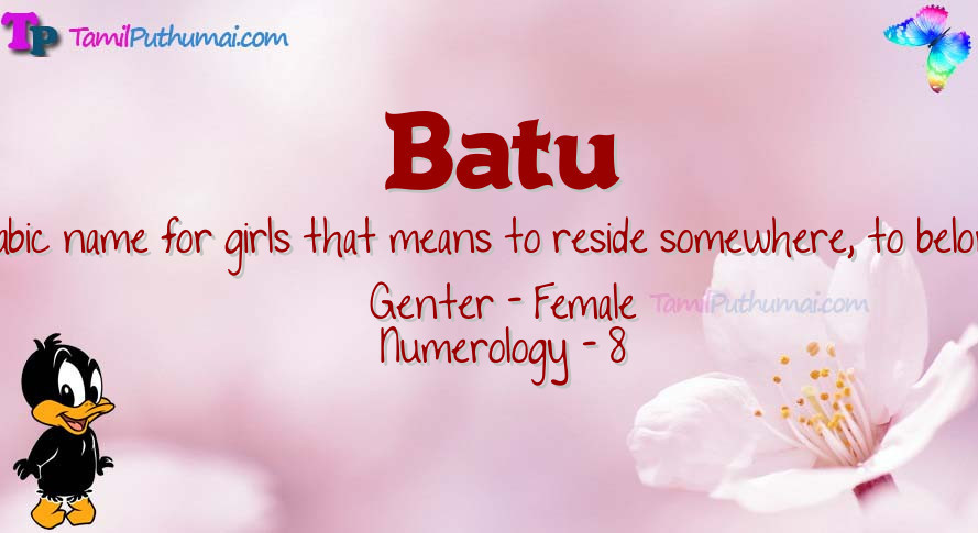 Batu-babyname-meaning