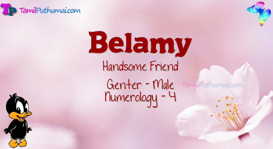 Belamy-babyname-meaning