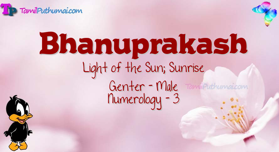 Bhanuprakash-babyname-meaning