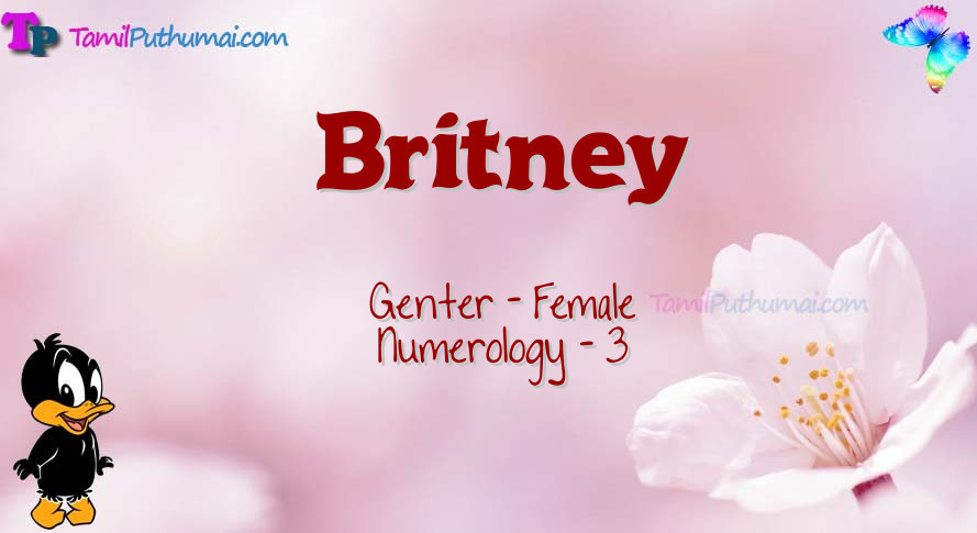 Britney-babyname-meaning
