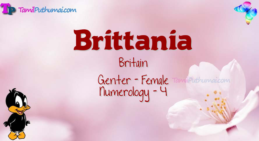 Brittania-babyname-meaning