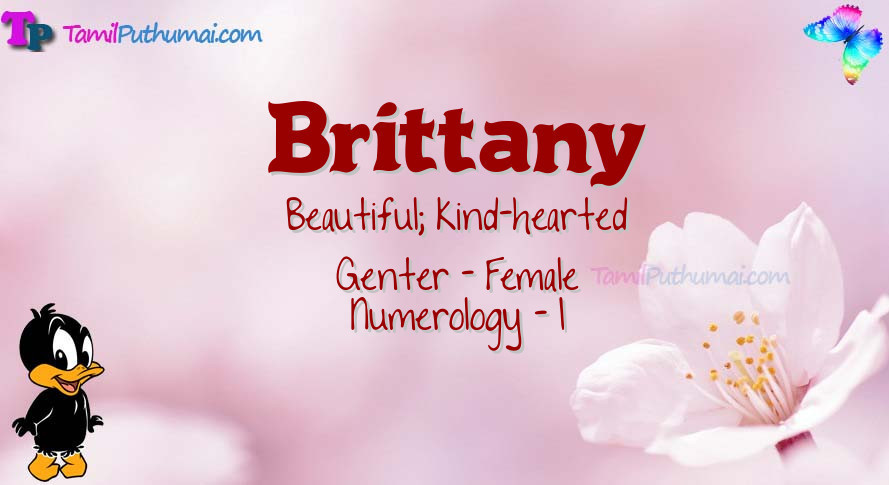 Brittany-babyname-meaning