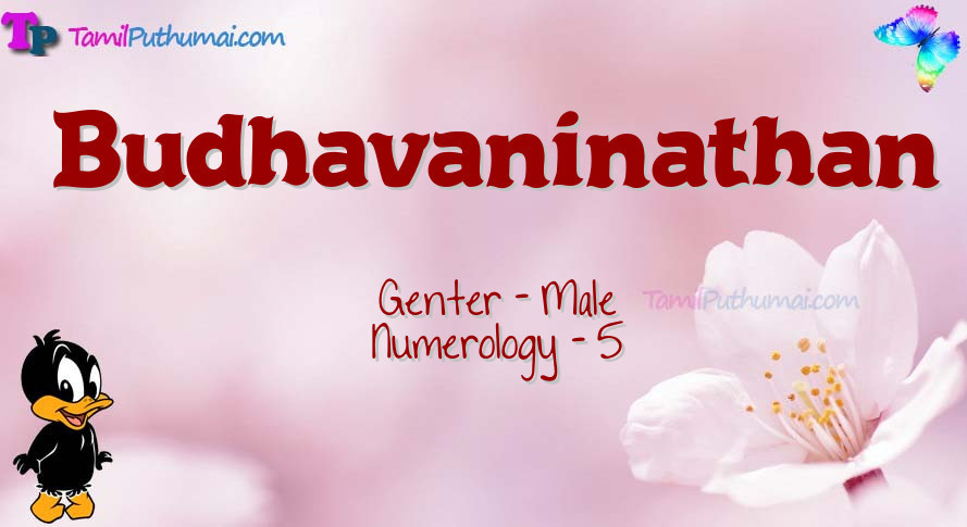 Budhavaninathan-babyname-meaning