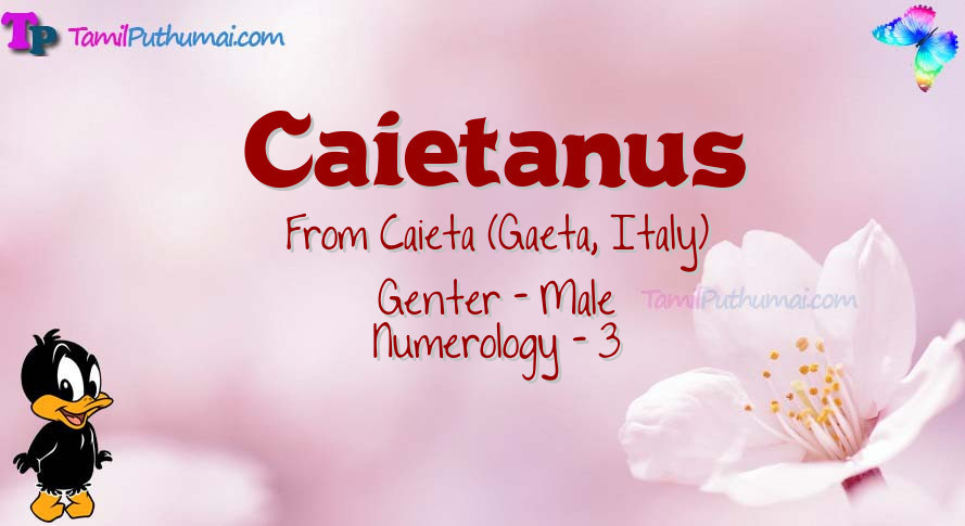 Caietanus-babyname-meaning