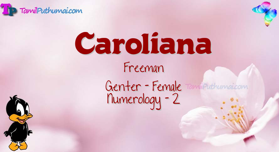Caroliana-babyname-meaning