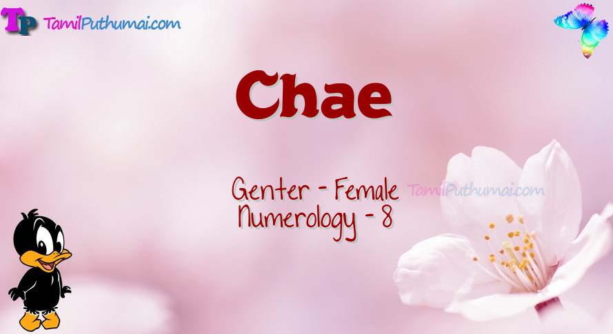 Chae-babyname-meaning