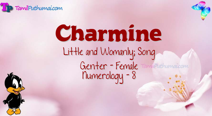 Charmine-babyname-meaning