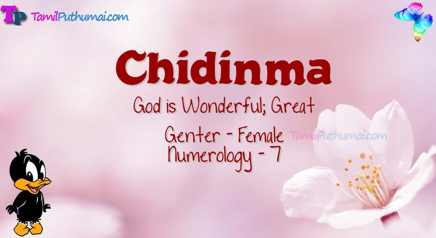 Chidinma-babyname-meaning