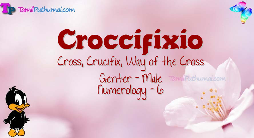 Croccifixio-babyname-meaning