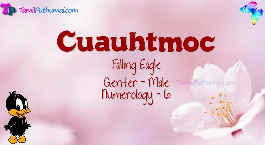 Cuauhtmoc-babyname-meaning