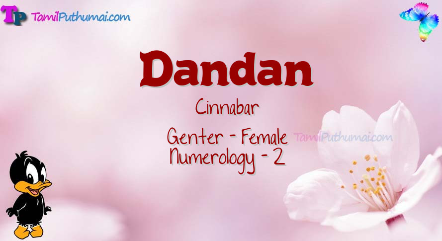 Dandan-babyname-meaning