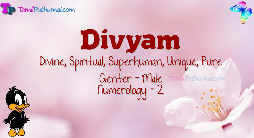 Divyam-babyname-meaning