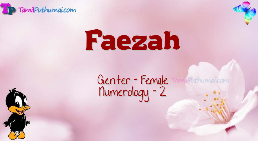 Faezah-babyname-meaning