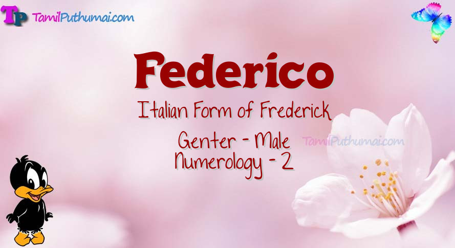 Federico-babyname-meaning