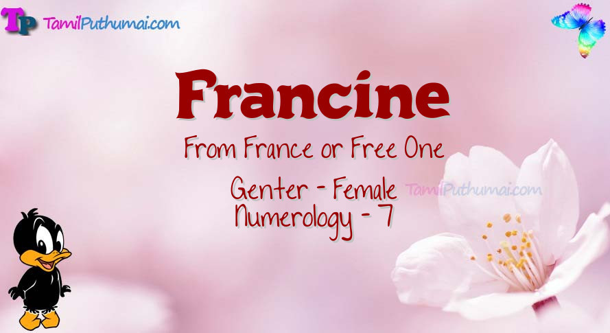 Francine-babyname-meaning