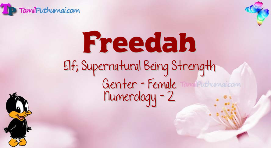 Freedah-babyname-meaning