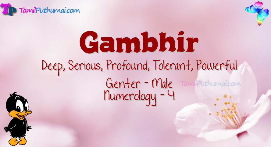 Gambhir-babyname-meaning