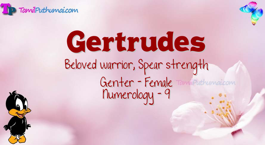 Gertrudes-babyname-meaning
