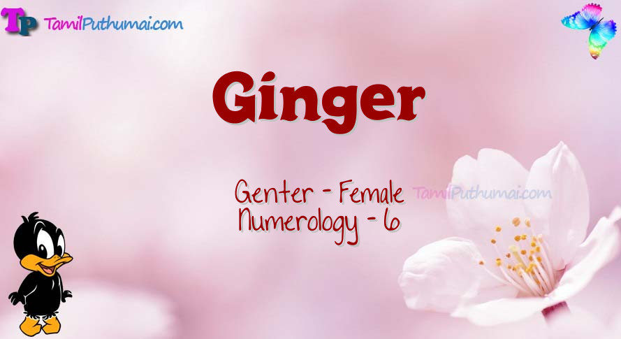 Ginger-babyname-meaning