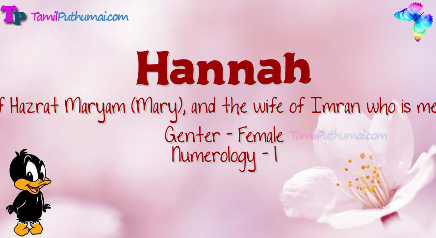 Hannah-babyname-meaning