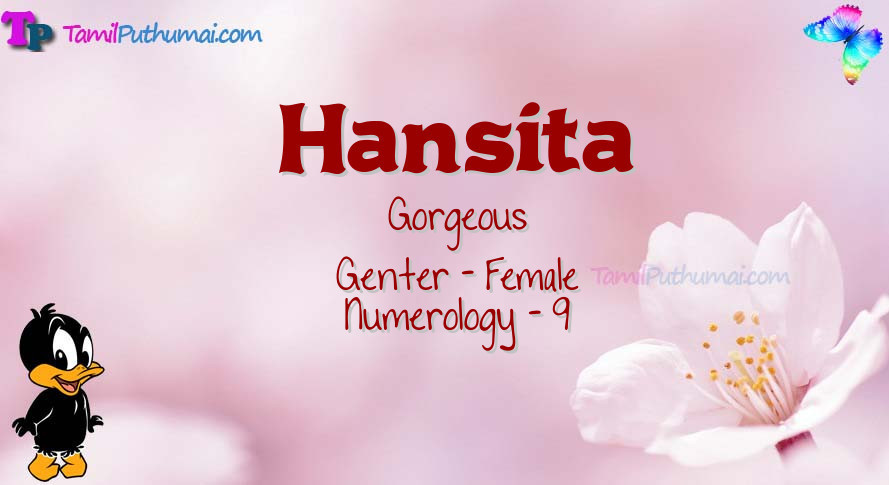 Hansita-babyname-meaning