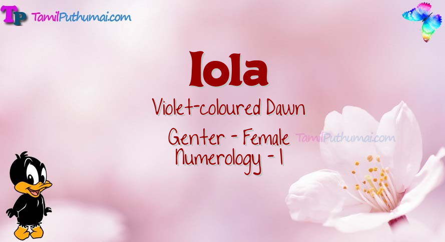 Iola-babyname-meaning