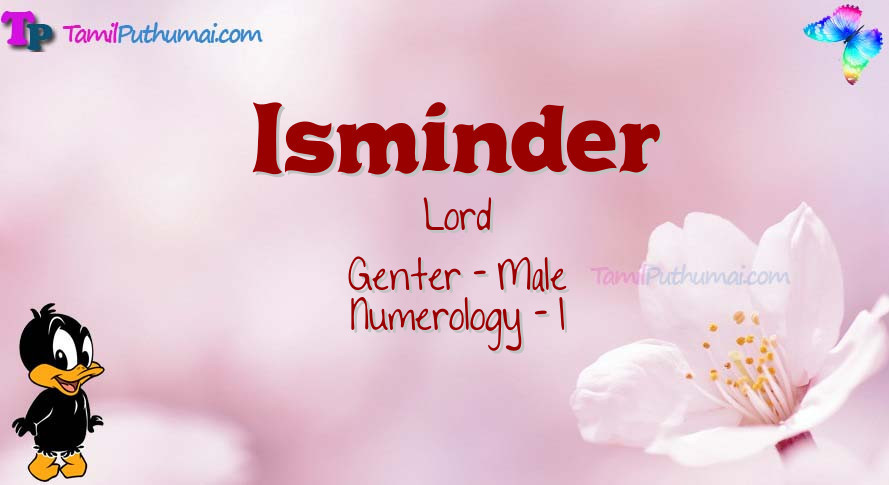 Isminder-babyname-meaning