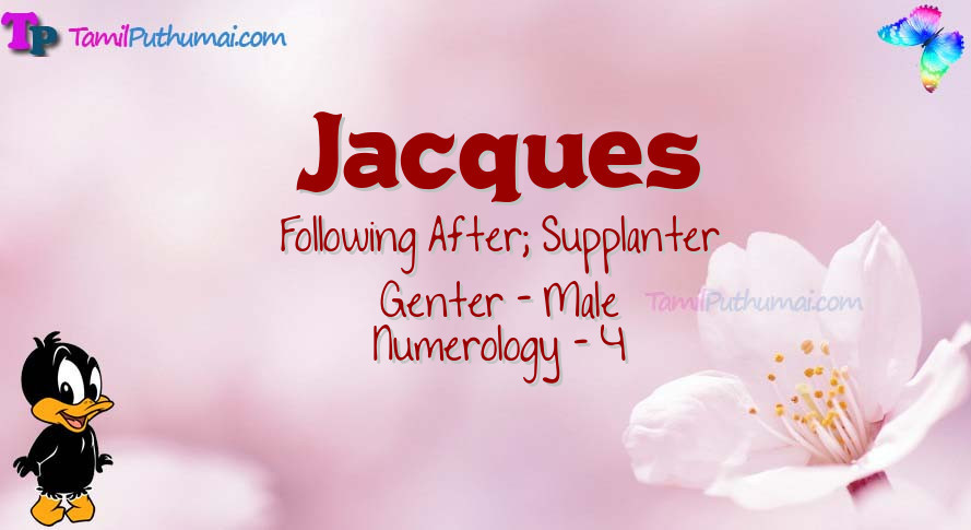 Jacques-babyname-meaning
