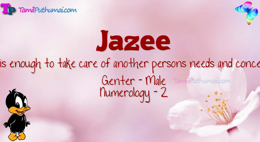 Jazee-babyname-meaning
