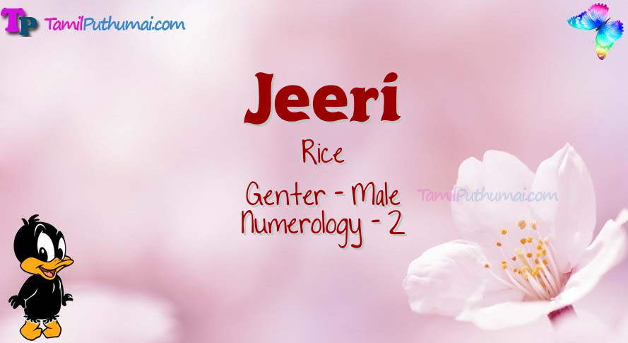 Jeeri-babyname-meaning