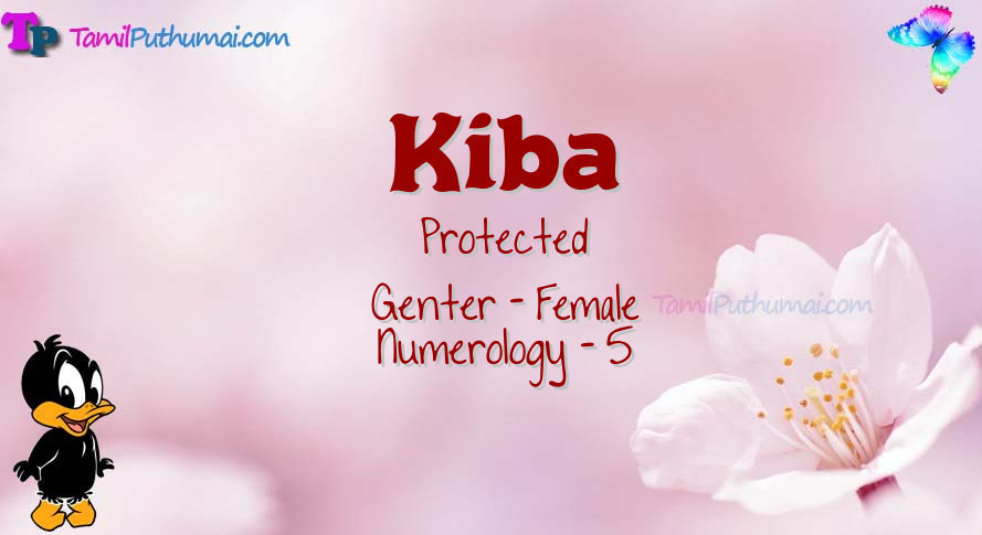 Kiba-babyname-meaning