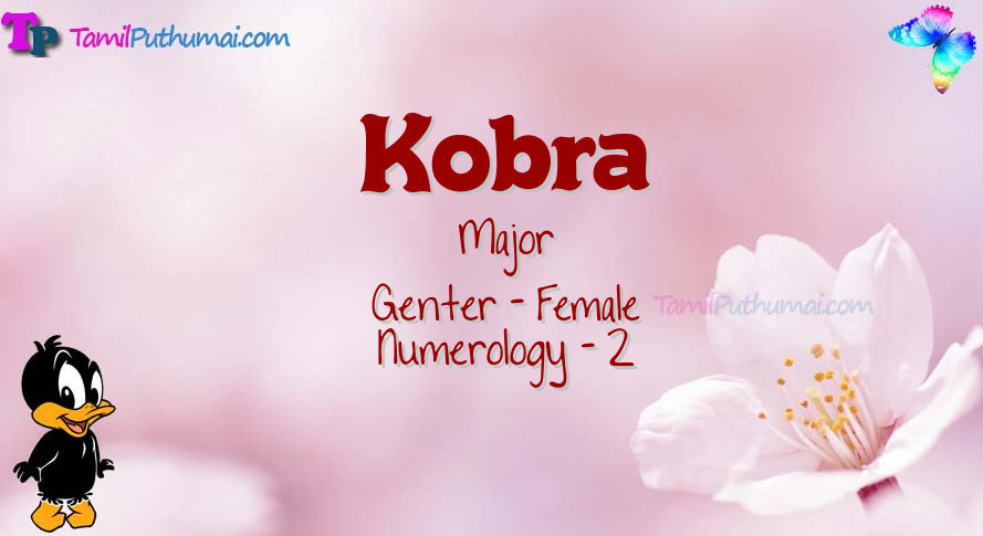Kobra-babyname-meaning