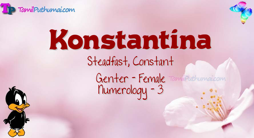 Konstantina-babyname-meaning