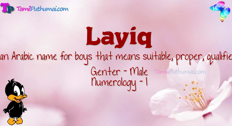Layiq-babyname-meaning