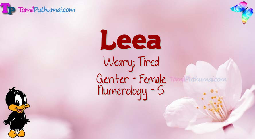 Leea-babyname-meaning