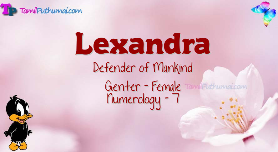 Lexandra-babyname-meaning