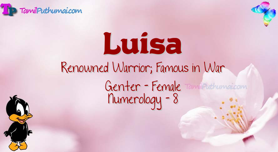 Luisa-babyname-meaning