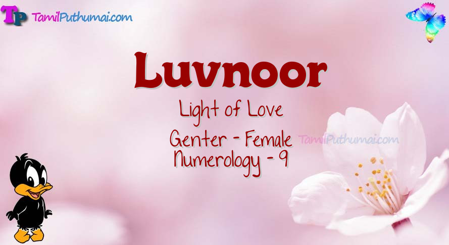 Luvnoor-babyname-meaning