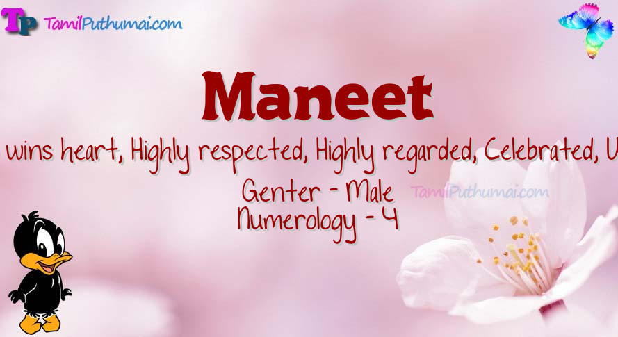 Maneet-babyname-meaning