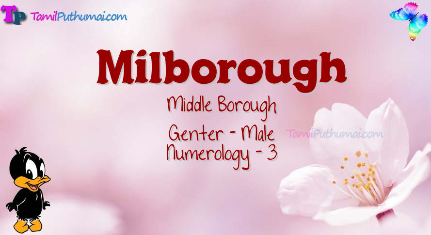 Milborough-babyname-meaning